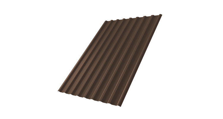 Профнастил С20R 0,45 Drap RAL 8017 шоколад