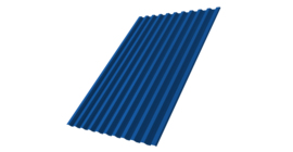 Профнастил С21R 0.45 PE RAL 5005 сигнальный синий