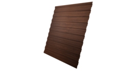 Профнастил С8А 0,45 Print Elite Choco Wood TwinColor