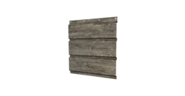 Софит металлический без перфорации 0,45 Print Elite с пленкой Nordic Wood TwinColor