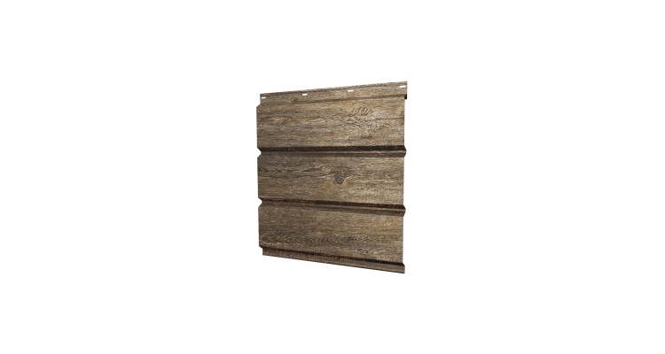 Софит металлический полная перфорация 0,45 Print Elite с пленкой Nordic Wood TwinColor