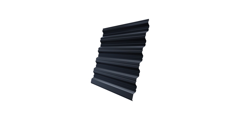 Профнастил HC35R 0.45 Drap TwinColor RAL 7024 мокрый асфальт
