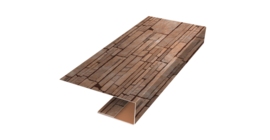 J-Профиль 12мм 0,45 Print Elite Sand Stone TwinColor (2м)