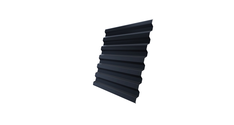 Профнастил С21R 0,45 Drap TwinColor RAL 7024 мокрый асфальт