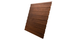 Профнастил С10A 0,4 Print Premium Golden Wood Fresh TwinColor