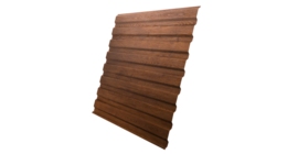 Профнастил С20A 0,45 Print Elite Golden Wood TwinColor