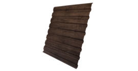 Профнастил С20A 0,45 Print Premium Antique Wood TwinColor