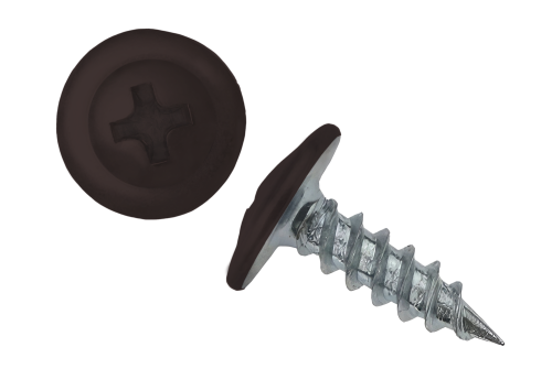 Саморез ПШ 4,2х16 (1000шт) шлиц PH2 RAL 8017