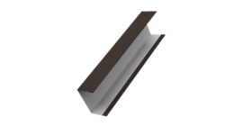 Крышка жалюзи Milan, Tokyo для калиток, ворот 0,5 Drap RR 32 темно-коричневый (2,5м)